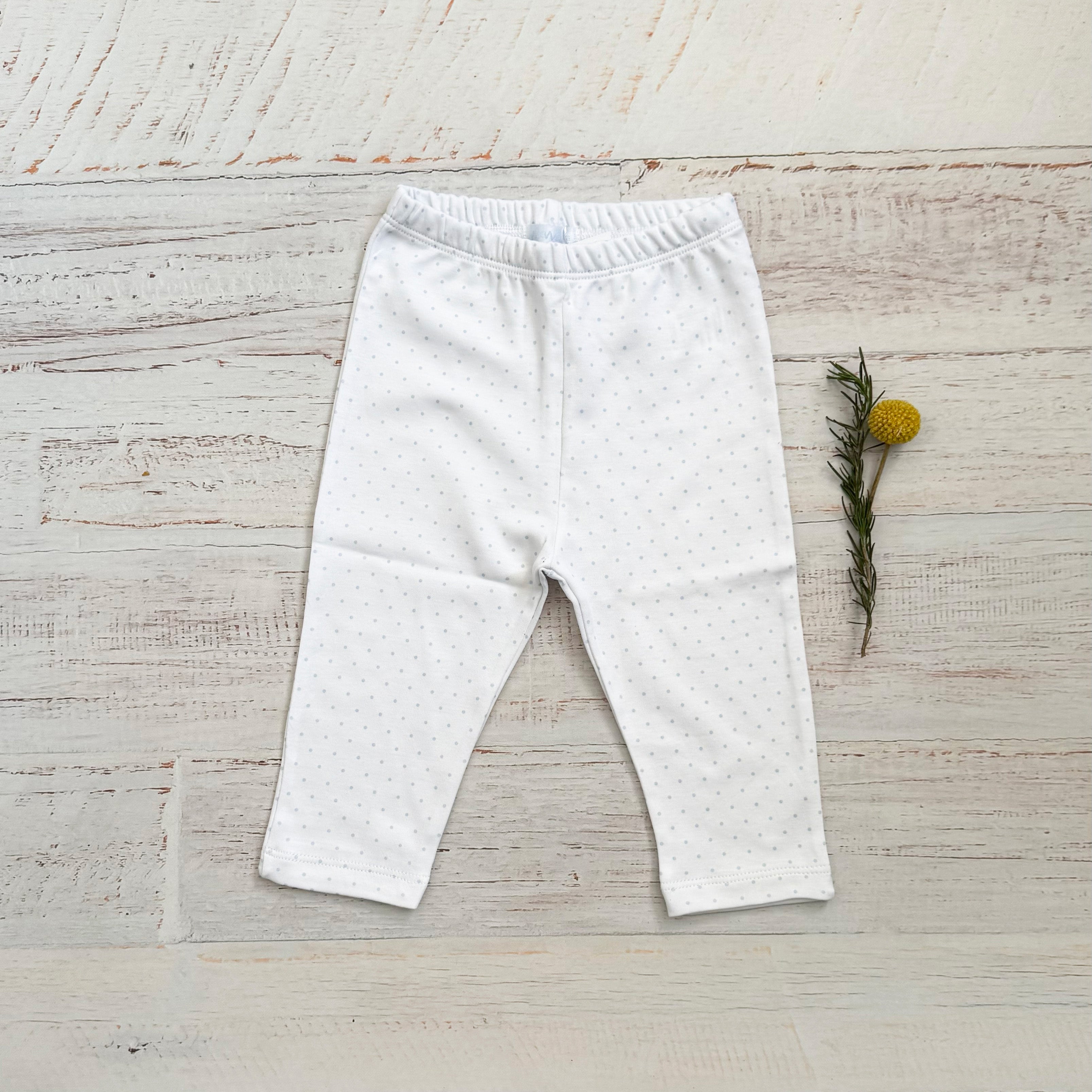 Pantalón Puntitos Celeste