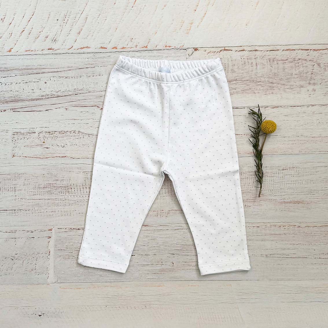 Pantalón Puntitos Celeste