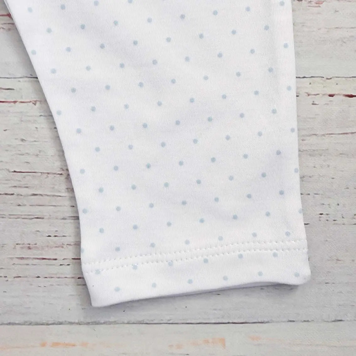 Pantalón Puntitos Celeste