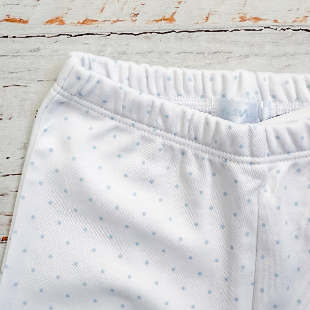 Pantalón Puntitos Celeste