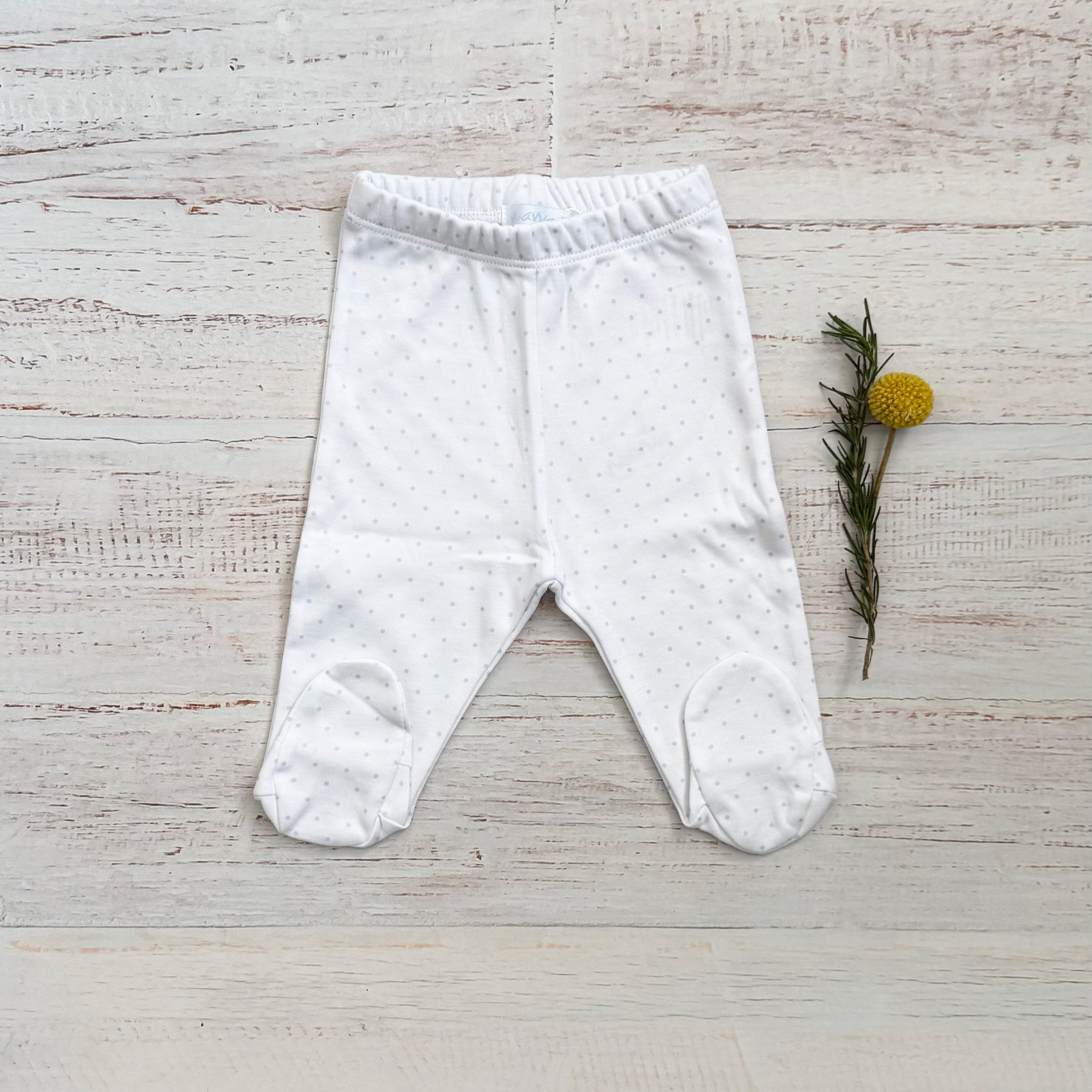 Pantalón Puntitos Celeste