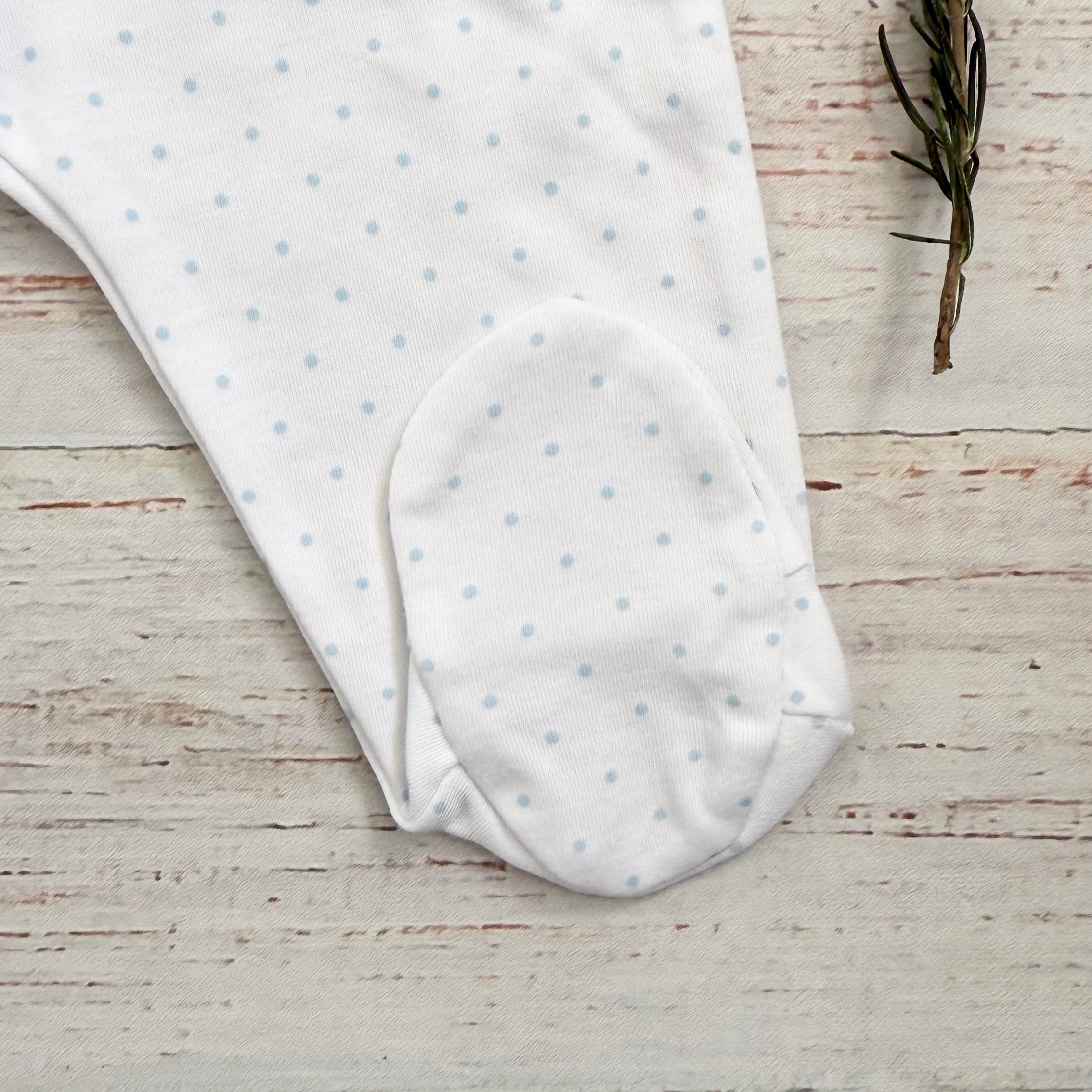 Pantalón Puntitos Celeste