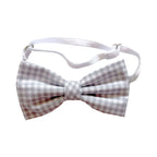 Corbatin Cuadros Gris
