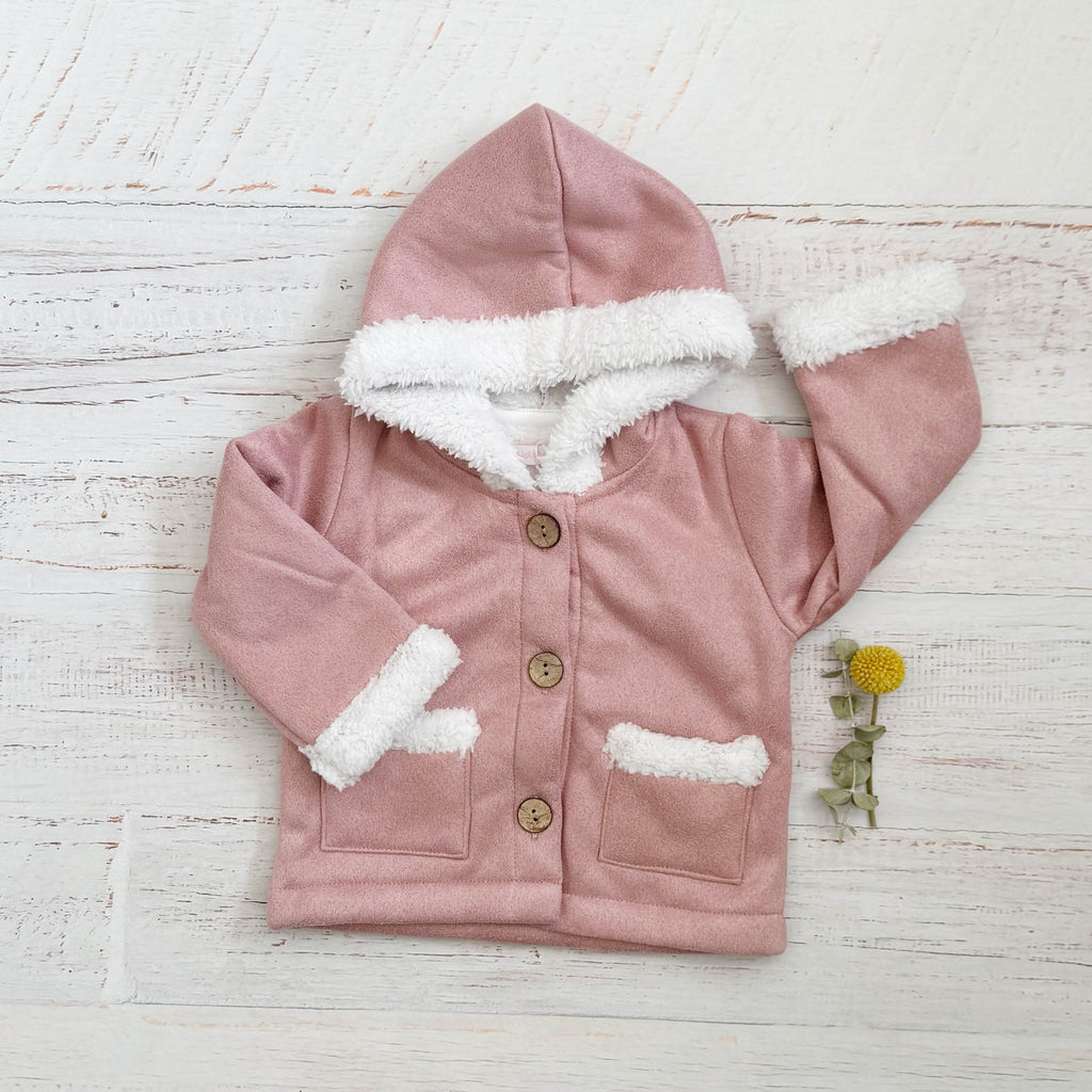 Chaqueta Noa Polar Rosado