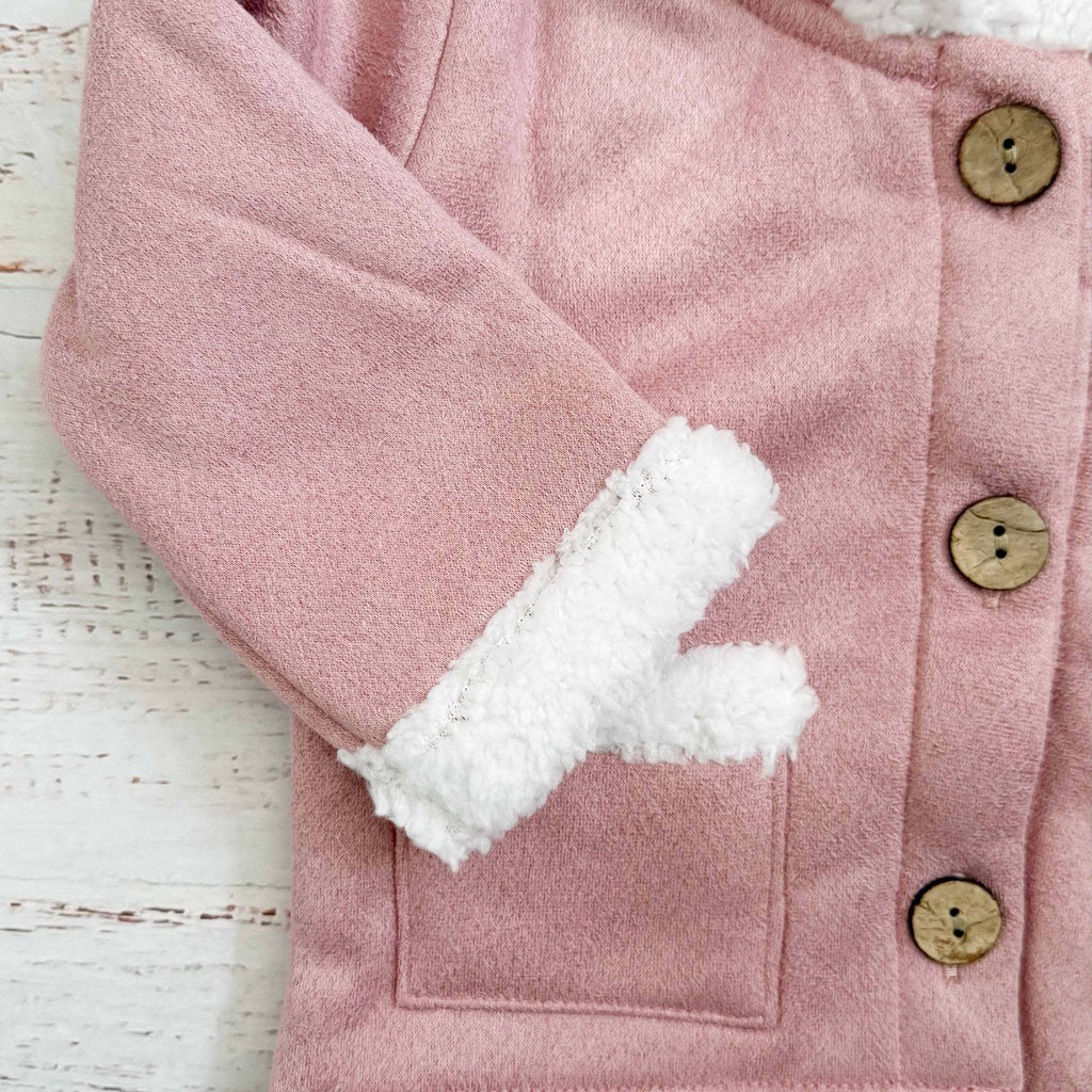 Chaqueta Noa Polar Rosado