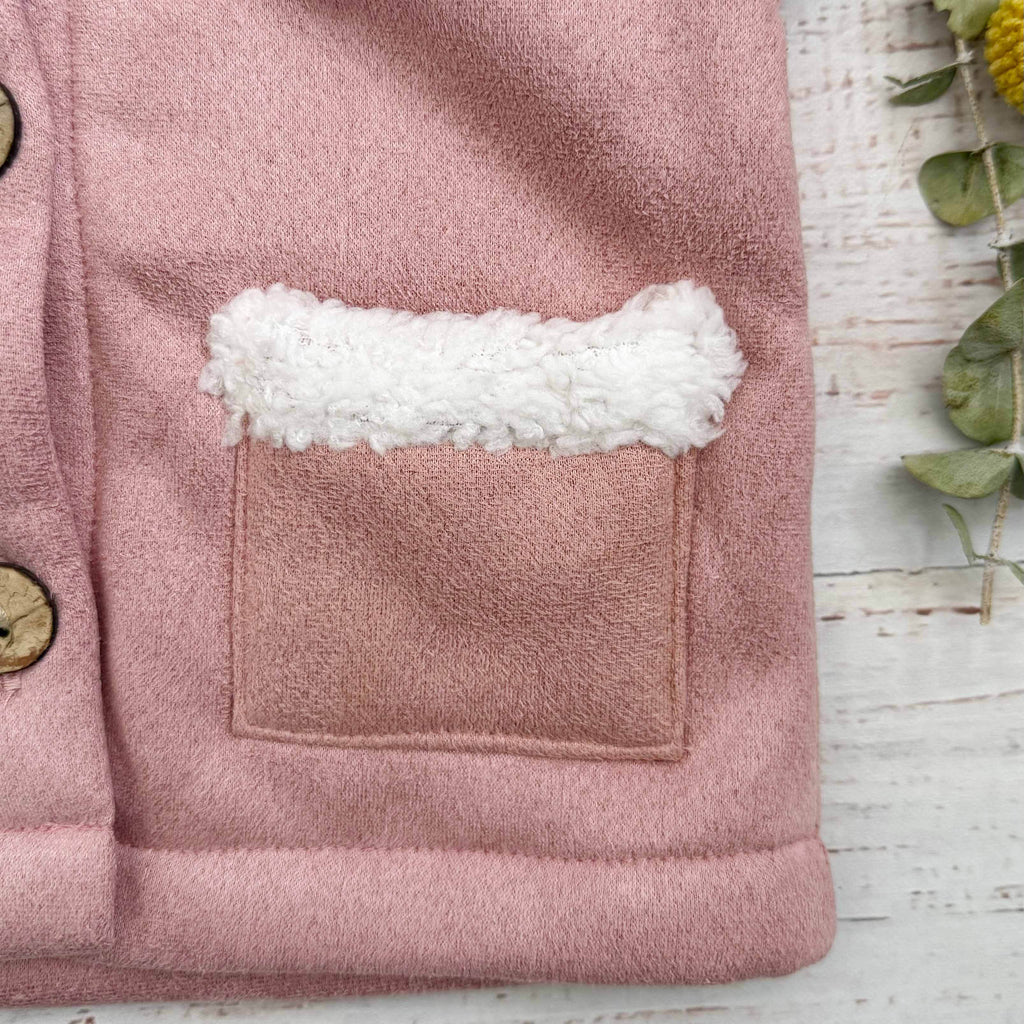Chaqueta Noa Polar Rosado
