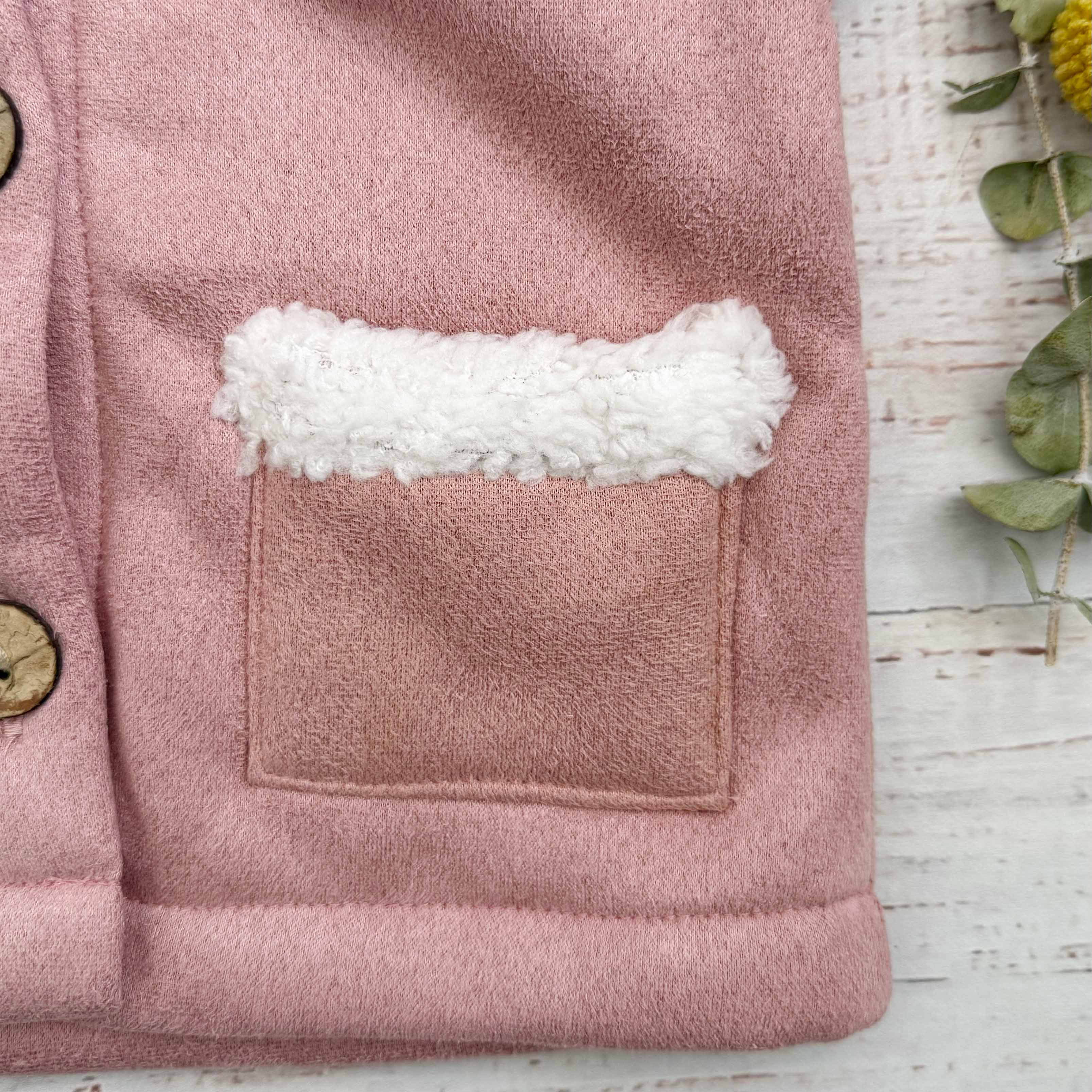 Chaqueta Noa Polar Rosado