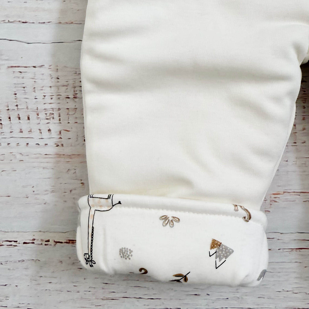Pantalón Reversible Zoo Hueso