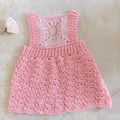 Vestido Crochet Rosado