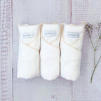 Pack 3 Bodys Básico Picot Beige