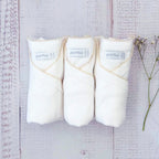 Pack 3 Bodys Básico Picot Beige