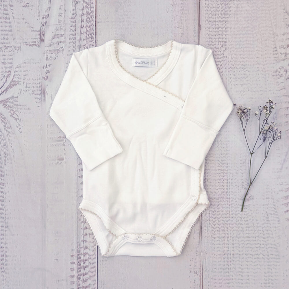 Pack 3 Bodys Básico Picot Beige