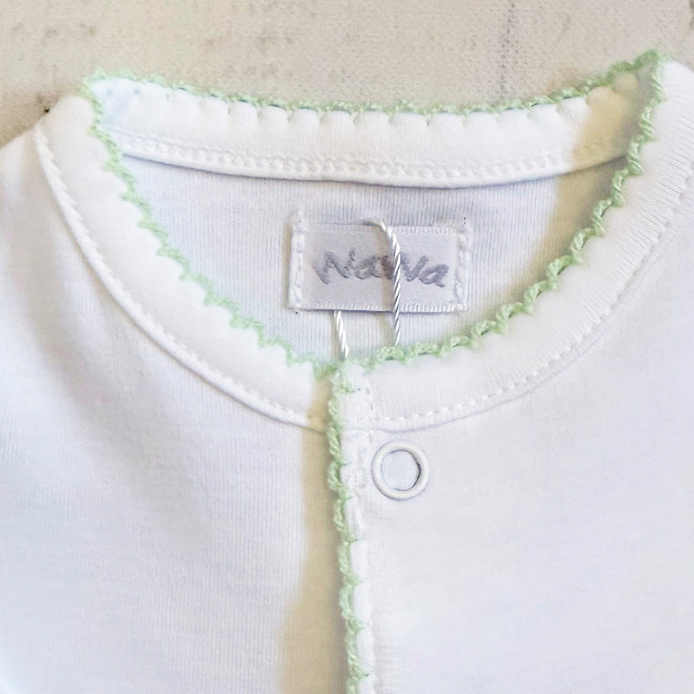 Enterito Picot Verde Agua