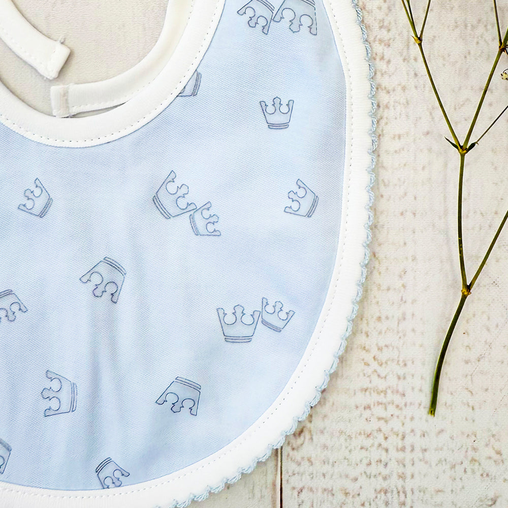 Babero Corona Celeste