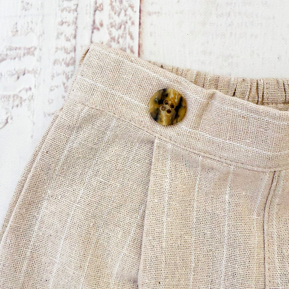 Short Bombacho Pau Beige