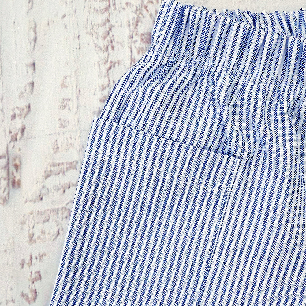 Pantalón Pau Rayas Celeste