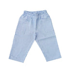 Pantalón Pau Rayas Celeste