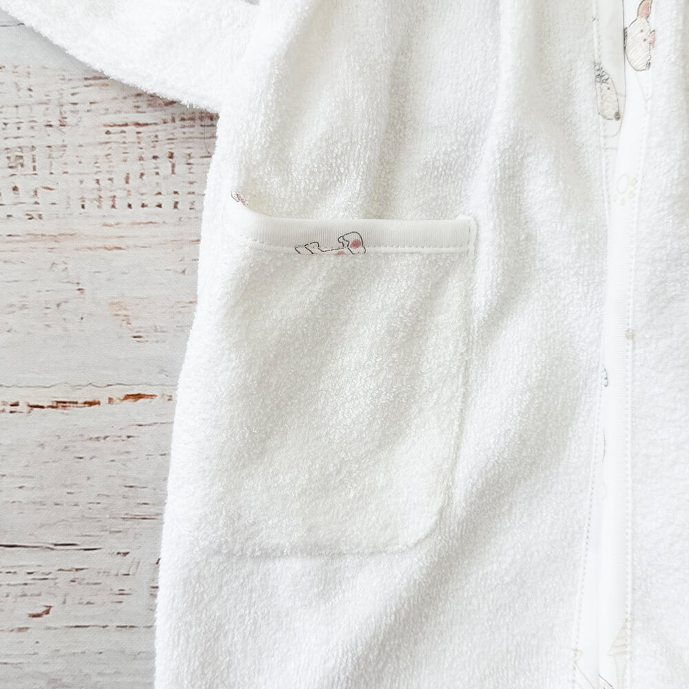 Bata de Baño Pau Rosado
