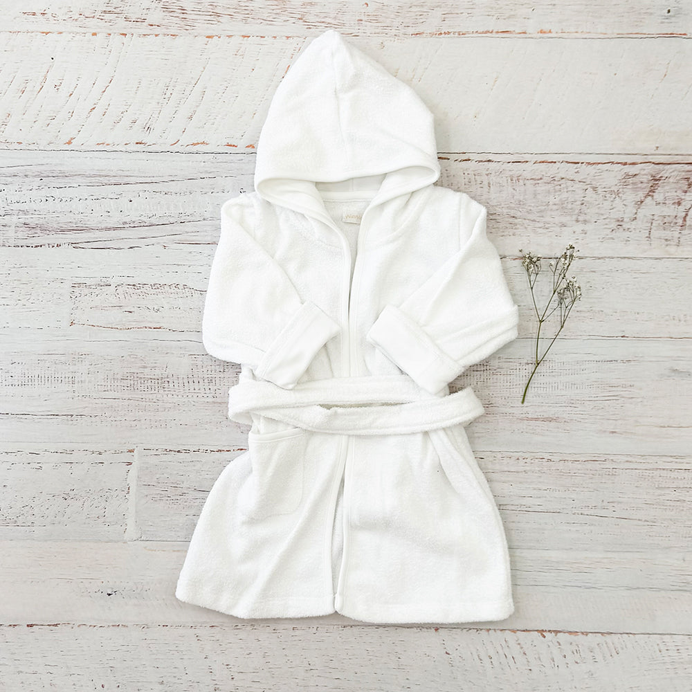 Bata de Baño Blanca