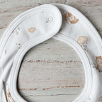 Babero Buho Beige