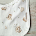 Babero Buho Beige
