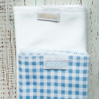 Tutos x 2 Cuadros Celeste/Blanco