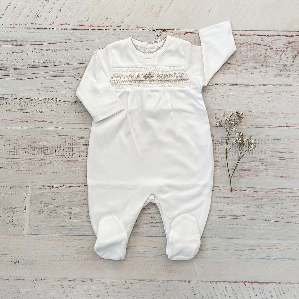 Enterito Ariel Smock Beige