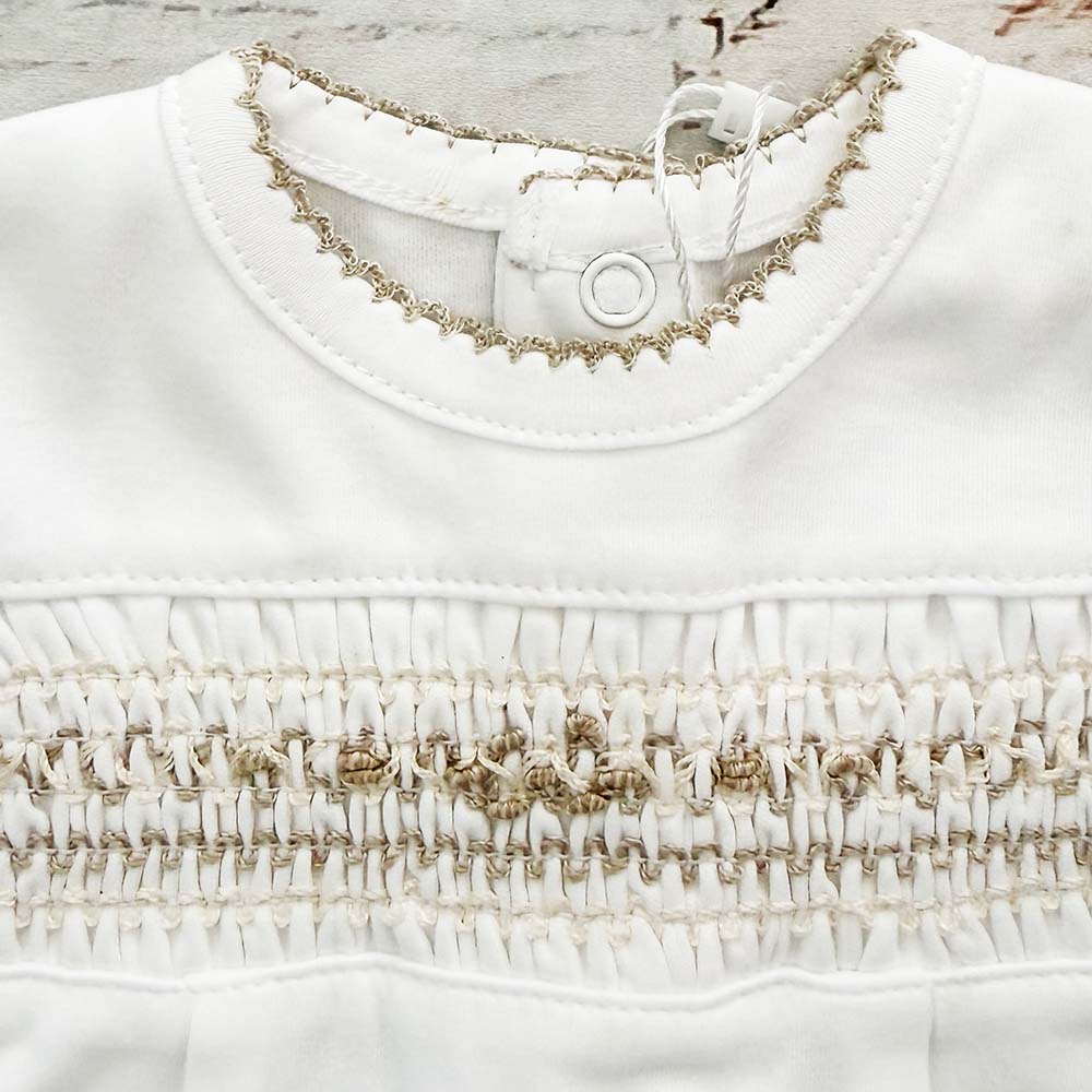 Enterito Ariel Smock Beige
