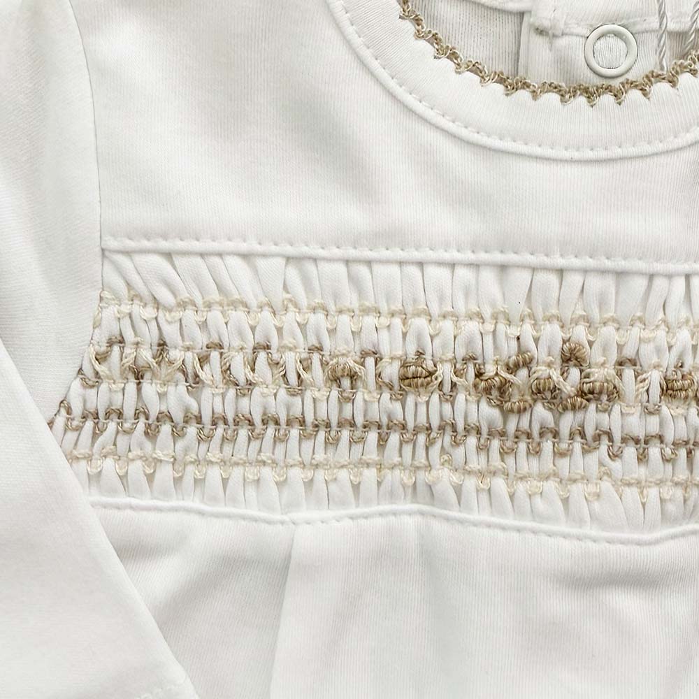 Enterito Ariel Smock Beige