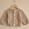Chaleco Crochet Beige
