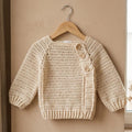 Chaleco Crochet Cruzado Crudo