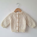 Chaleco Crochet Formal Hueso