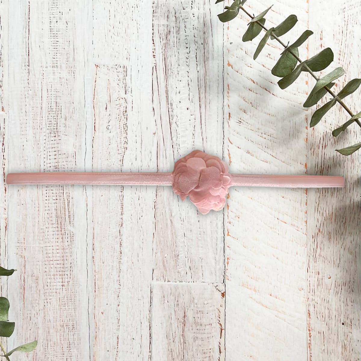 Cintillo Elastico Doble Rosado
