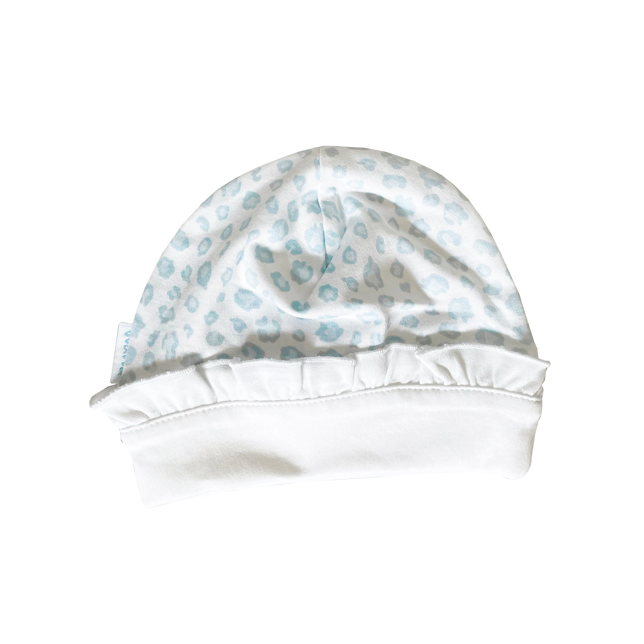 GORRO ANIMAL PRINT CELESTE