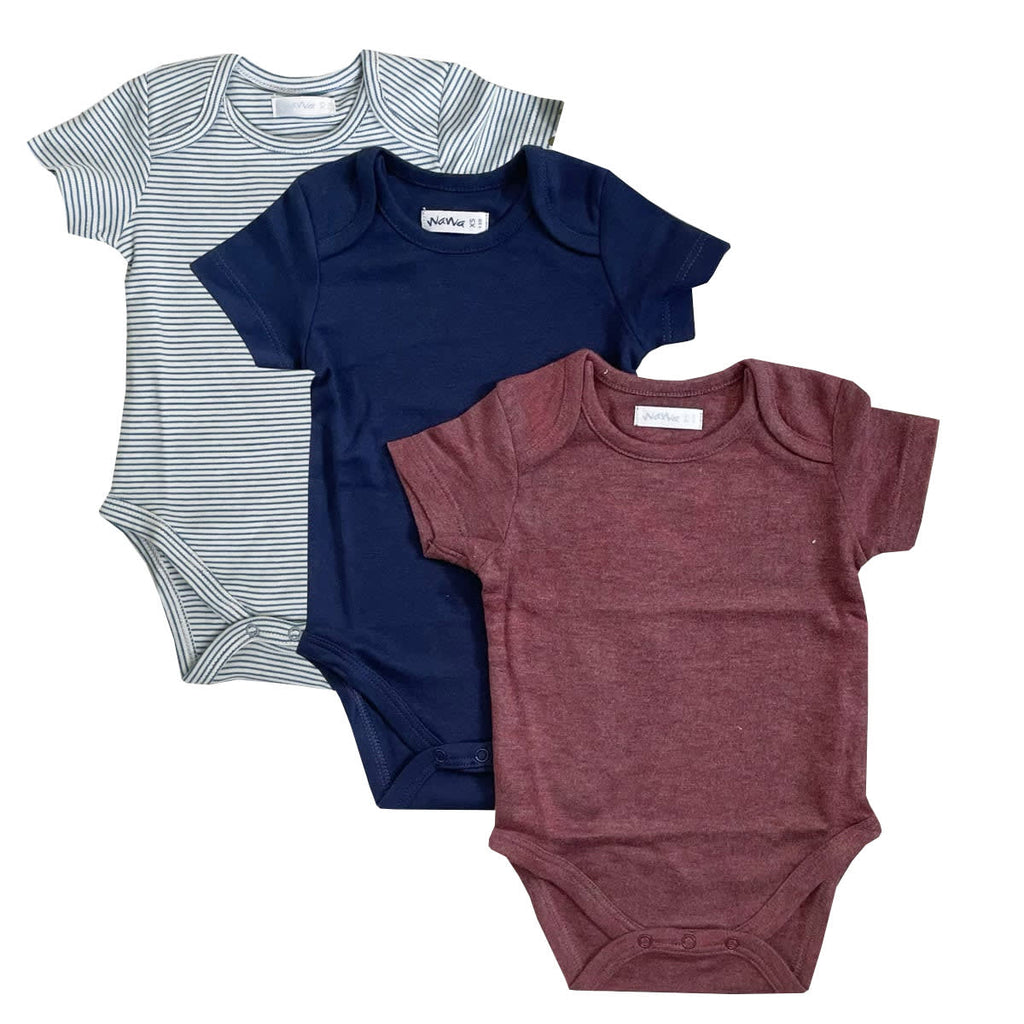 PACK X 3 M/C BODYS NIÑO
