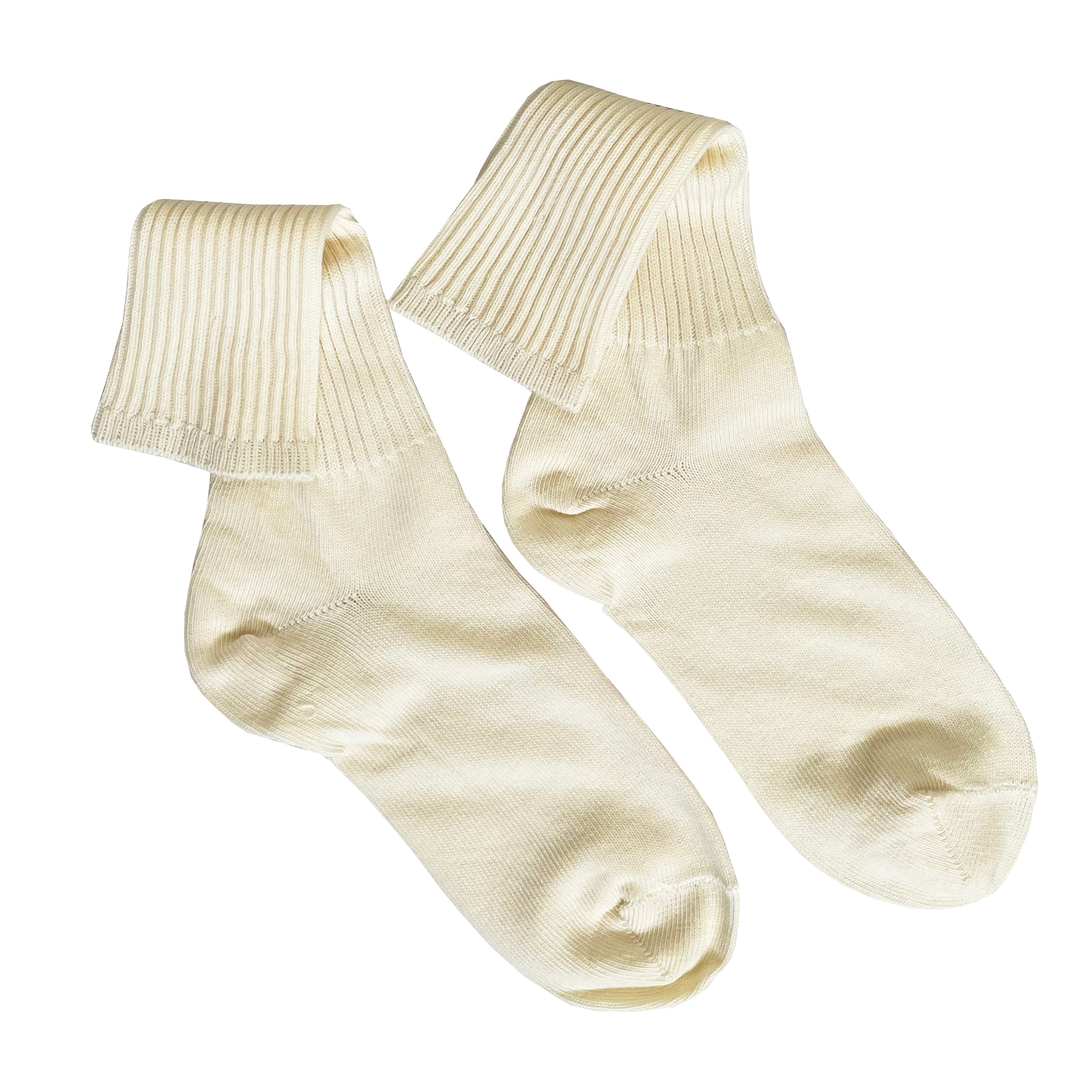CALCETINES BEIGE ALGODÓN NIÑO