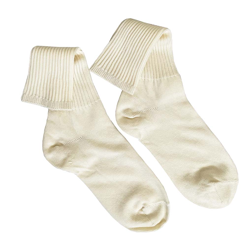 CALCETINES BEIGE ALGODÓN NIÑO