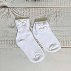 CALCETINES BLANCOS ALGODÓN NIÑA