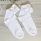 CALCETINES BLANCOS ALGODÓN NIÑA
