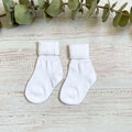 CALCETINES BLANCOS ALGODÓN NIÑO