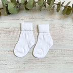 CALCETINES BLANCOS ALGODÓN NIÑO