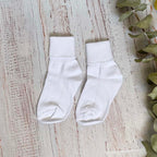 CALCETINES BLANCOS ALGODÓN NIÑO