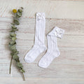CALCETINES LARGOS CROCHET NIÑA