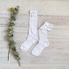 CALCETINES LARGOS CROCHET NIÑA