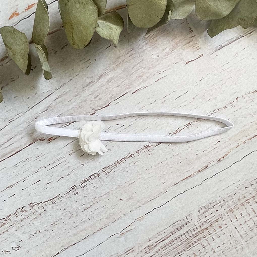 Cintillo Elastico Blanco