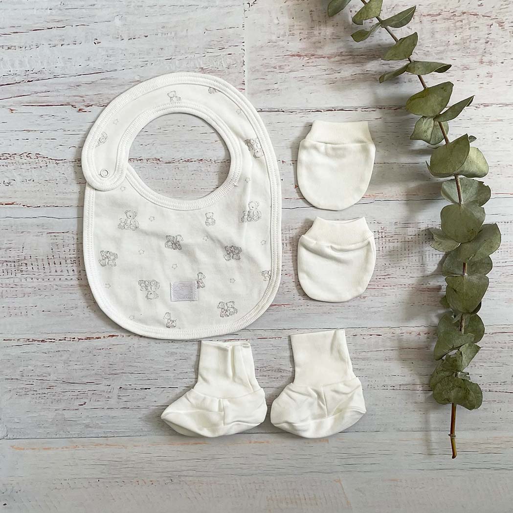 SET X 3 OSITOS BEIGE